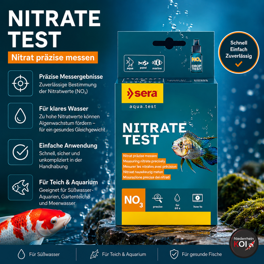 Nitrat Test für Teiche von sera