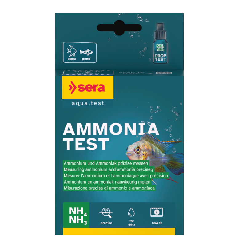 sera NH4 Ammonium/NH3 Ammoniak Wassertest