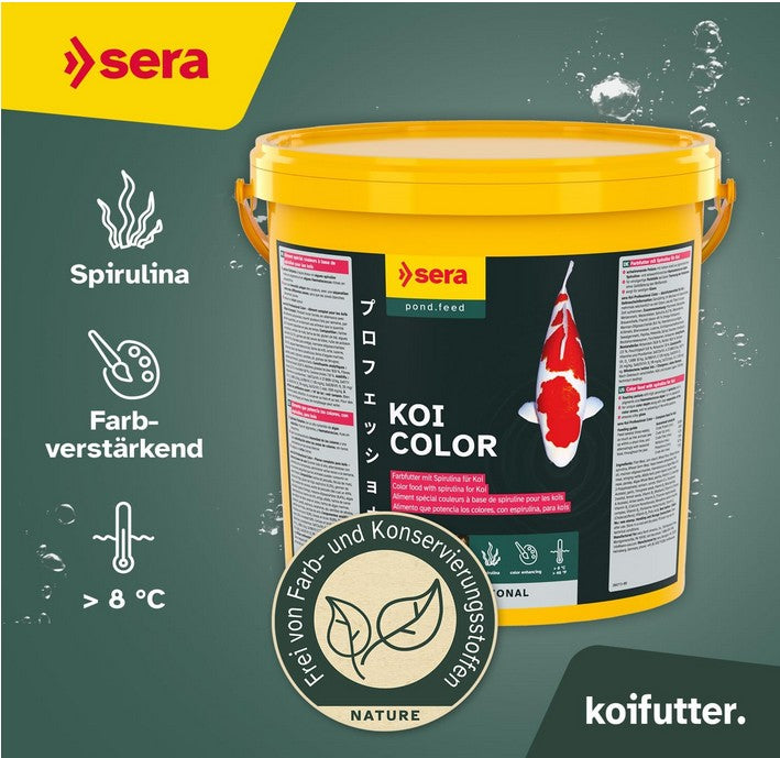 sera Professional KOI Color mit Spirulina