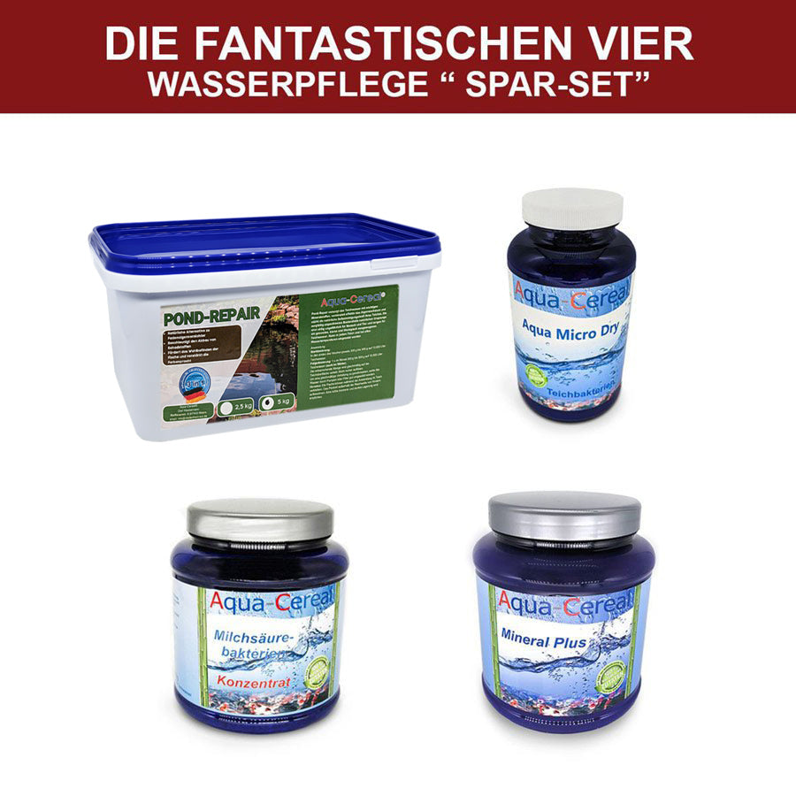 Die fantastischen VIER Wasserpflege "Spar-Set"