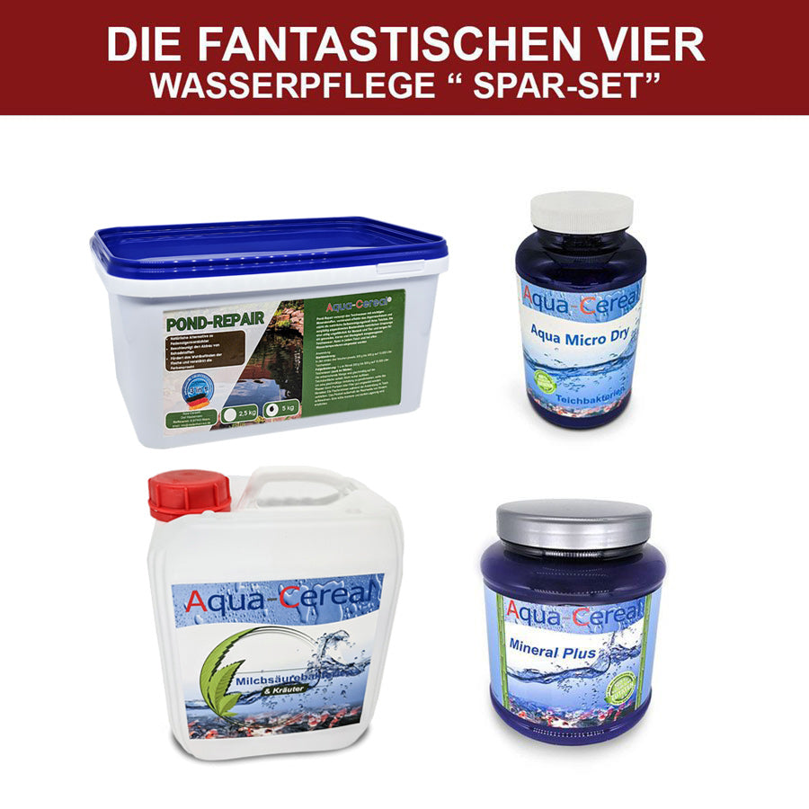Die fantastischen VIER Wasserpflege "Spar-Set"