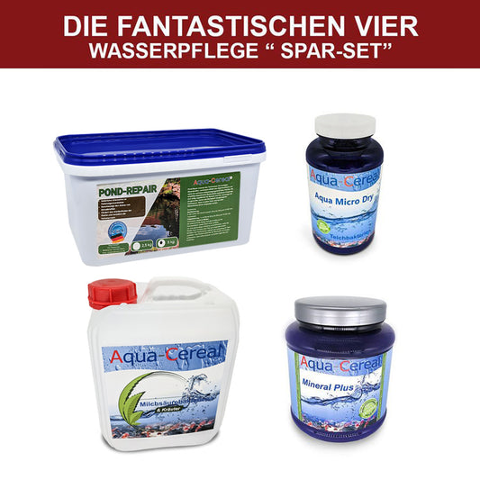 Die fantastischen VIER Wasserpflege "Spar-Set"