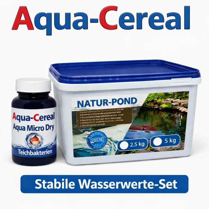 stabile Wasserwert im Teich - Sparset