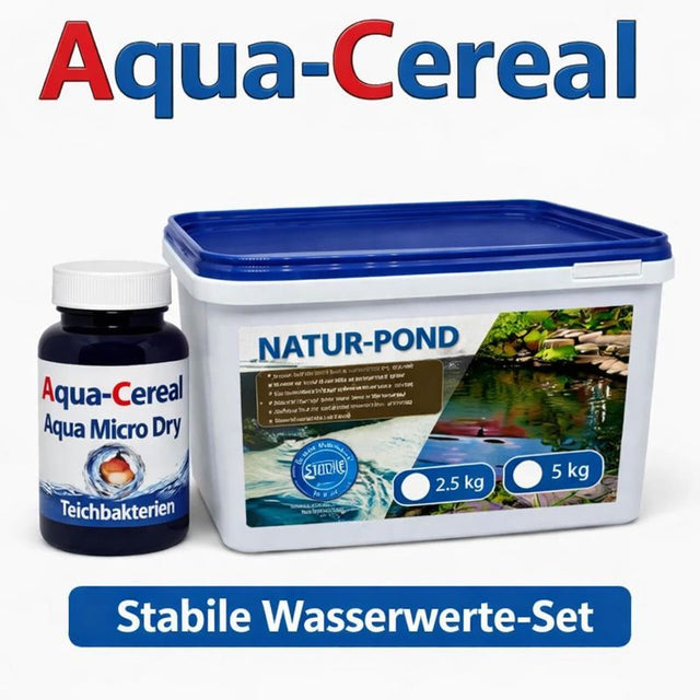 stabile Wasserwert im Teich - Sparset